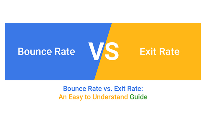 Bounce Rate and Exit Rate
