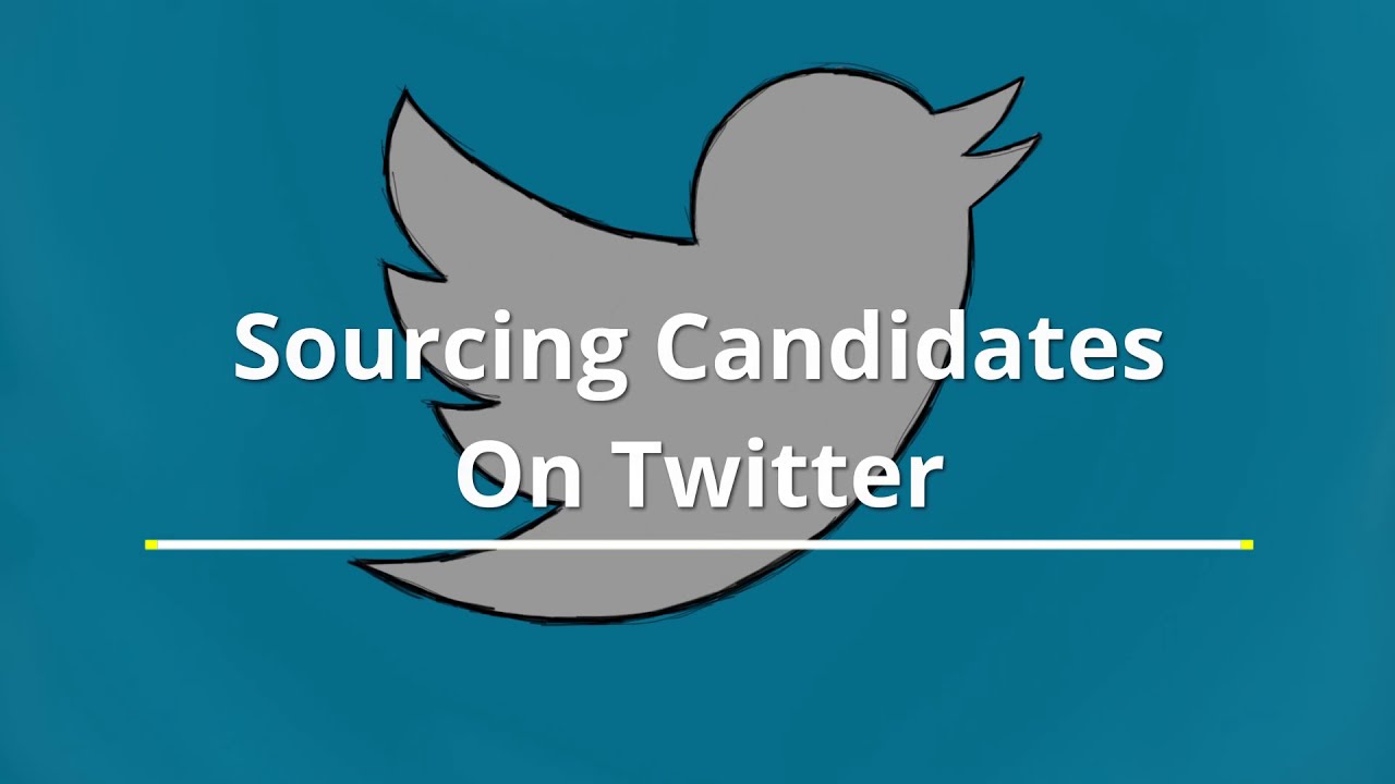 Source Candidates on Twitter