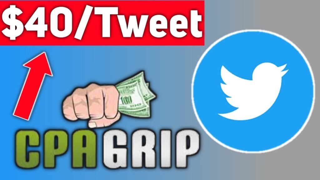 CPAgrip using Twitter